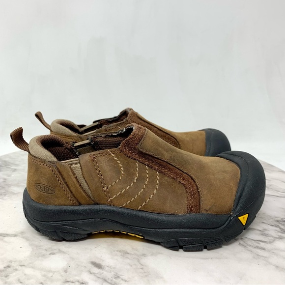 Toddler Keen Brown Nubuck Slip On Shoes 10/28 Childrens Classic Rustic Casual - Picture 2 of 11